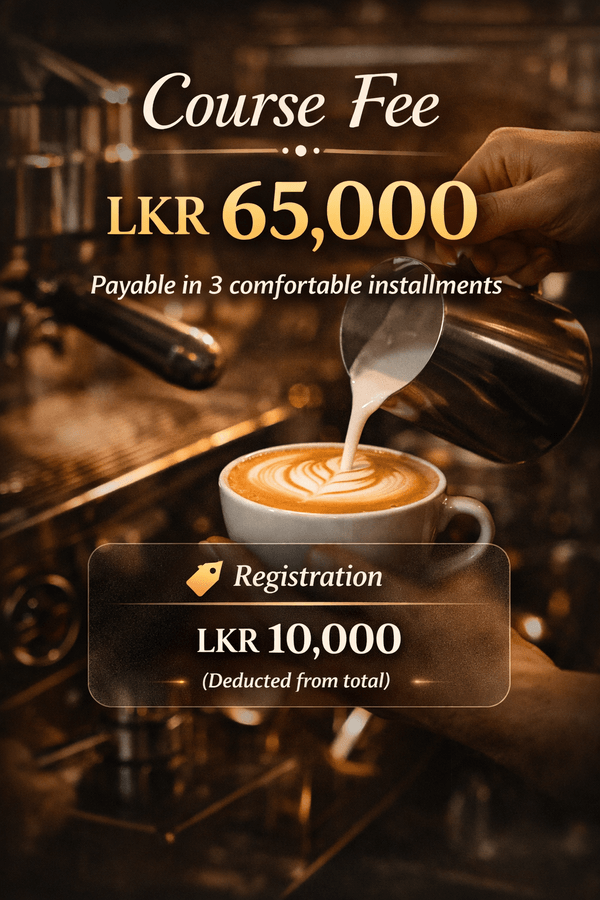 Master in Barista Course Fee
